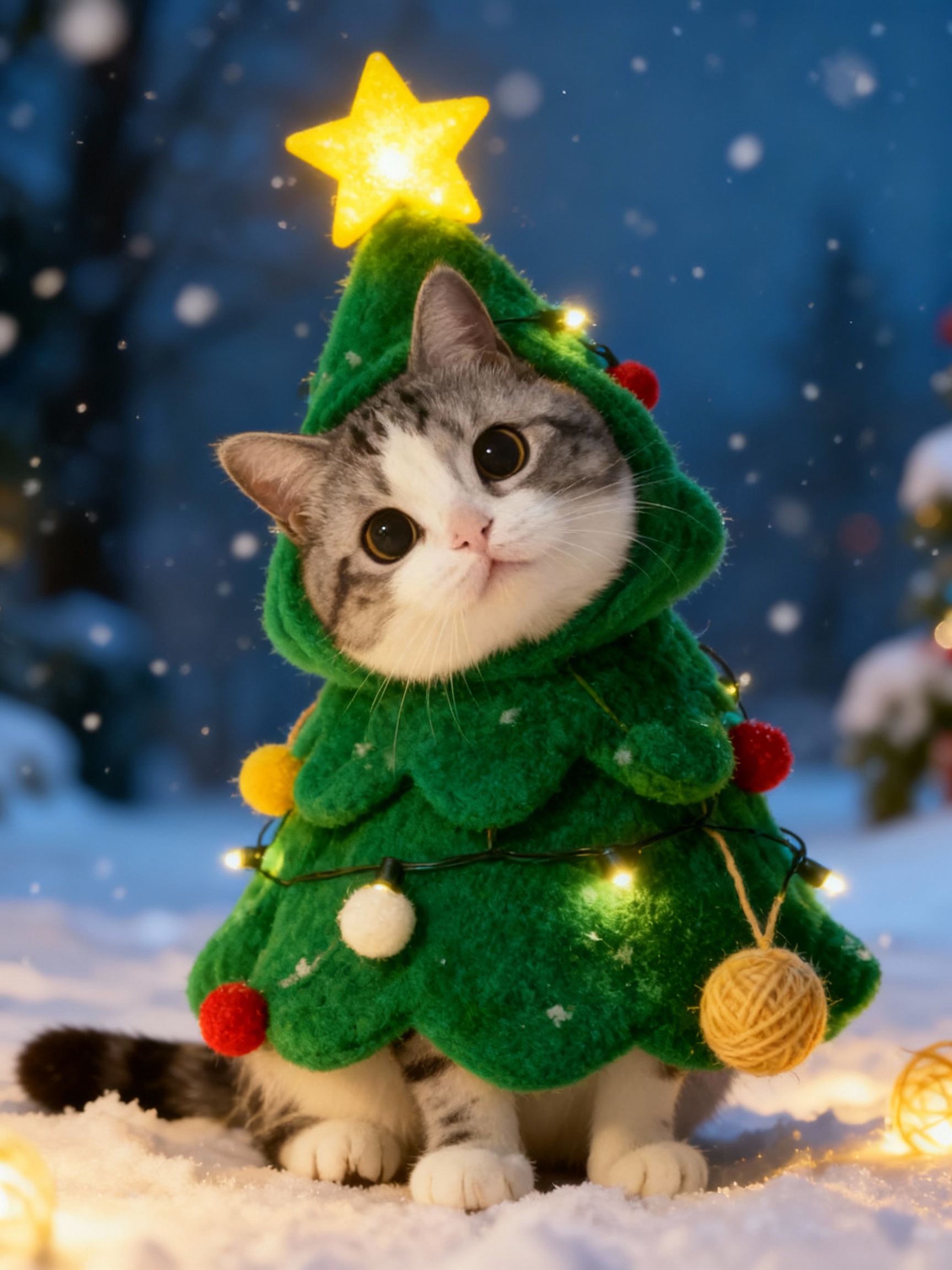 Fuzzy Christmas Star